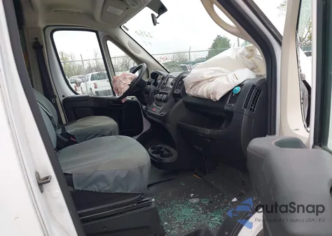 2021 Ram Promaster 1500 High Roof 136 Wb from USA, damaged, VIN 3C6LRVBG8ME512250